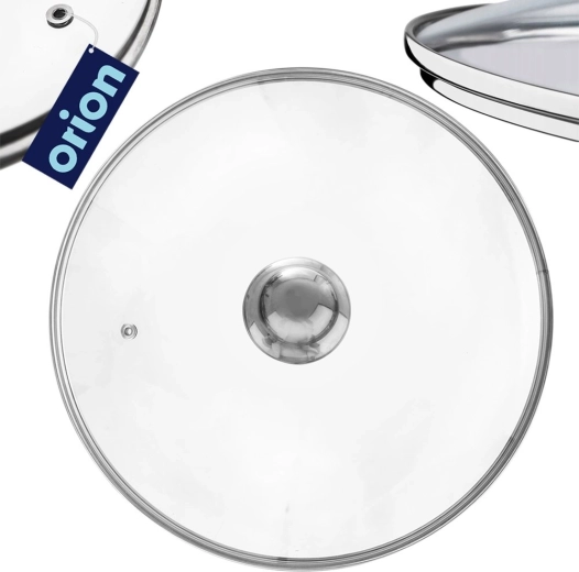 Durable stainless rim and comfortable handle