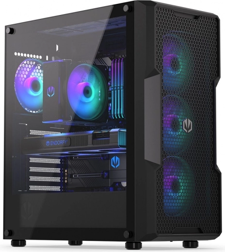 Endorfy Regnum 400 ARGB – cabinet per PC spazioso con vetro temperato e ARGB