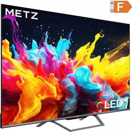 metz 55" qled 4k ultra hd tv con google tv