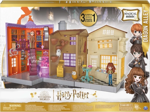 Harry Potter Diagon Alley – playset with figures and shops