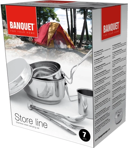 Kompletna 7-dijelna oprema za putovanja