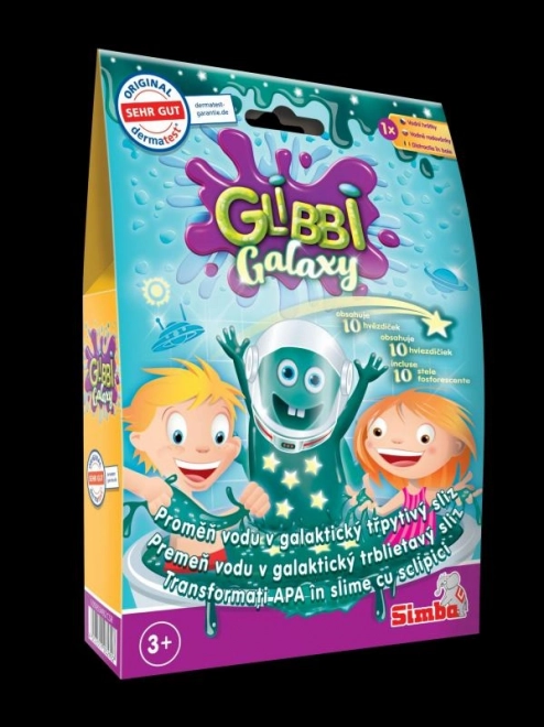 Glibbi Galaxy Slime with Stars