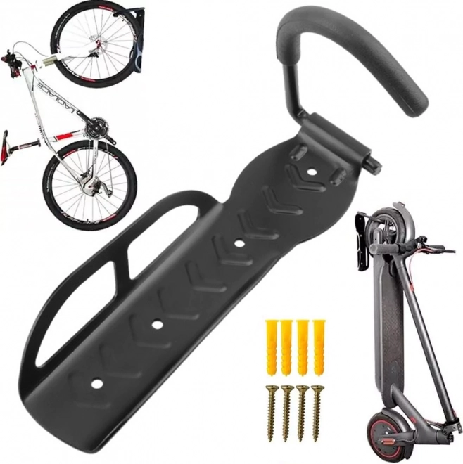 Gancio da parete per bicicletta – supporto universale robusto con portata di 30 kg