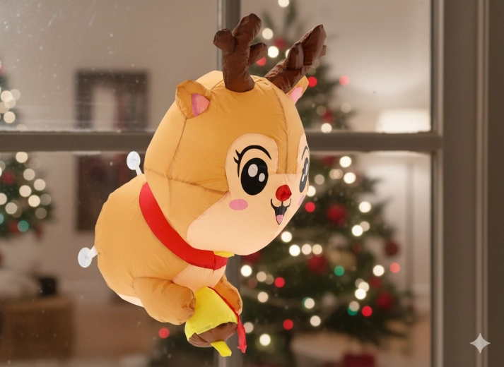 Install in seconds thanks to suction cups