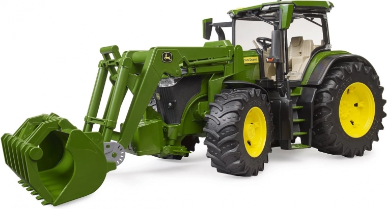 Trattore con caricatore frontale John Deere 7R 350