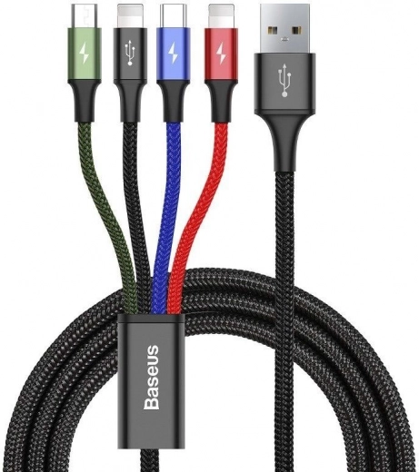 Baseus cavo USB a ricarica rapida 4 in 1