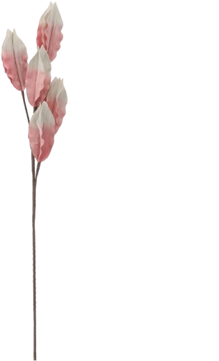 Fiore artificiale decorativo 105 cm rosa