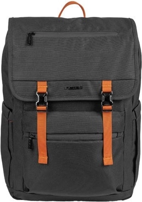 Zaino urbano per notebook NATEC Niala 15,6" 18 l – nero‑arancione