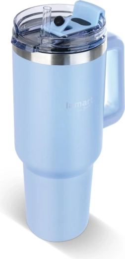 Lamart Huge blue thermal mug 0.9 l