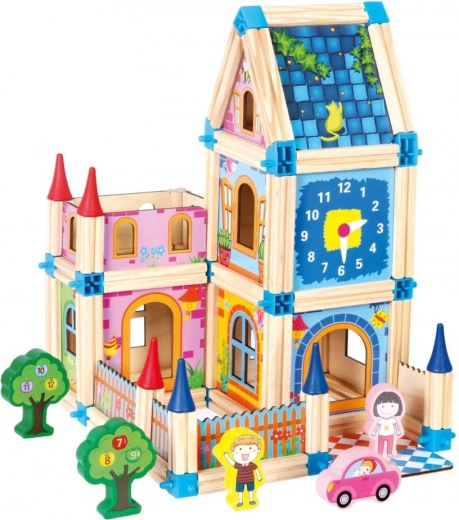 Wooden Construction Set Bino Castle