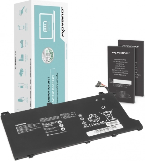 Batterie Movano HB4692J5ECW-31 pour Huawei MateBook D15, 3665 mAh, 42 Wh