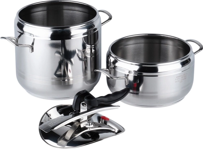 Two pots, one smart lid