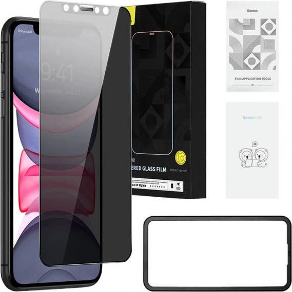 Tvrzené sklo Baseus 0,3 mm pro iPhone 11/XR