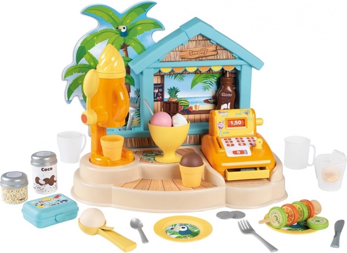 SMOBY bar da spiaggia con gelato e cassa