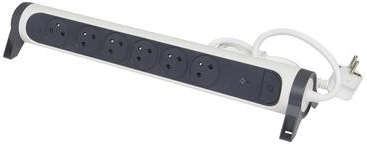 Protective Extension Cable 6x2PZ 1.5m White-Black