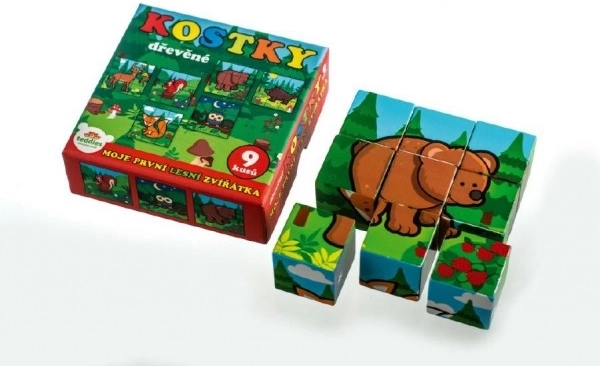 Kubus Blocks My First Animals Wood