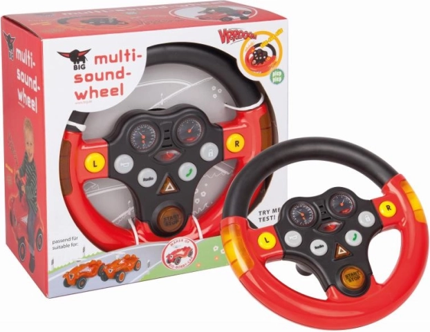 Volante sonoro BIG Multi-Sound per cavalcabili