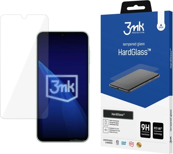 Vetro temperato 3mk HardGlass per Samsung Galaxy A27 5G