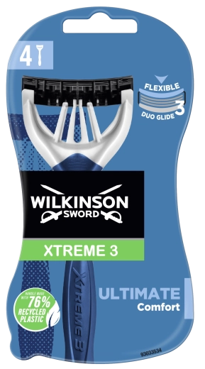 Wilkinson Xtreme3 Ultimate Plus rasoi monouso (4 pz)