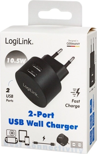 Pålidelig effekt 5 V/2,1 A