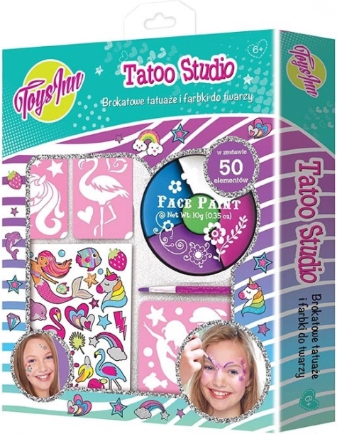 Face Painting and Tattoo Set