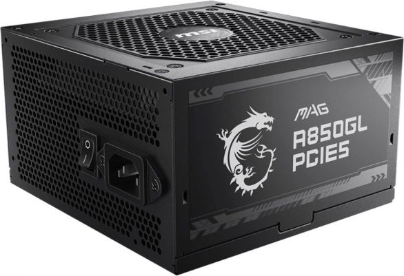 Power Supply MAG A850GL PCIE5 850W 80PLUS GOLD F. MODULAR