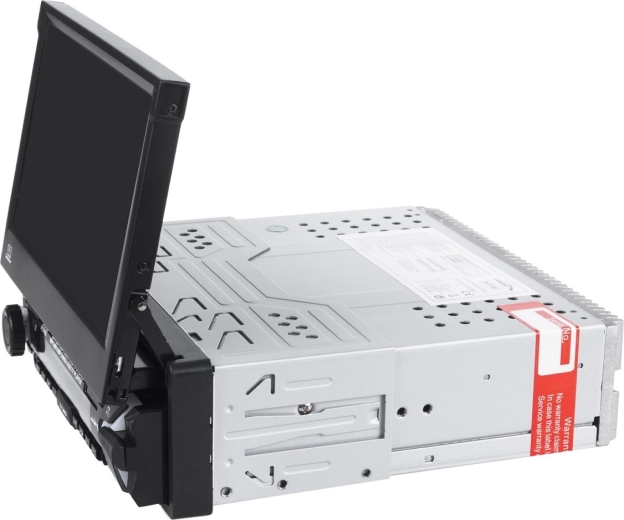 Retractable 7" touchscreen display