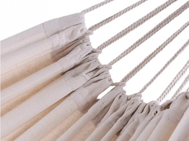 amaca da giardino in tessuto resistente 200 × 80 cm con cinghie e borsa