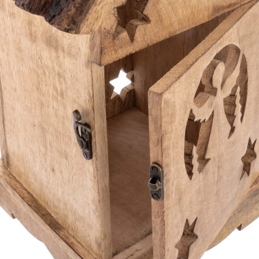 Porte ouvrante pour insérer facilement la lumière