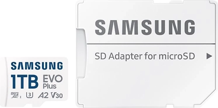 Scheda microSD Samsung EVO Plus 1 TB con adattatore