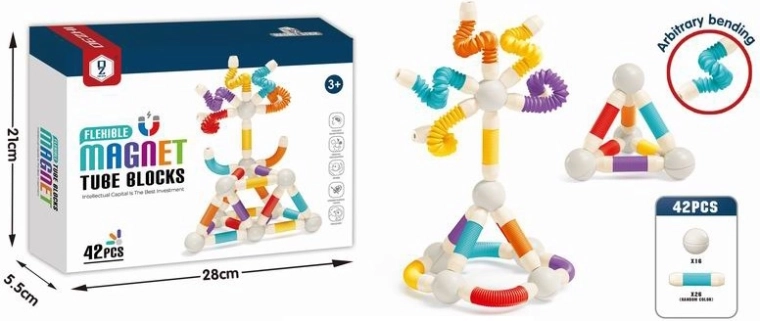 Tubicini costruttivi magnetici – 42 pezzi