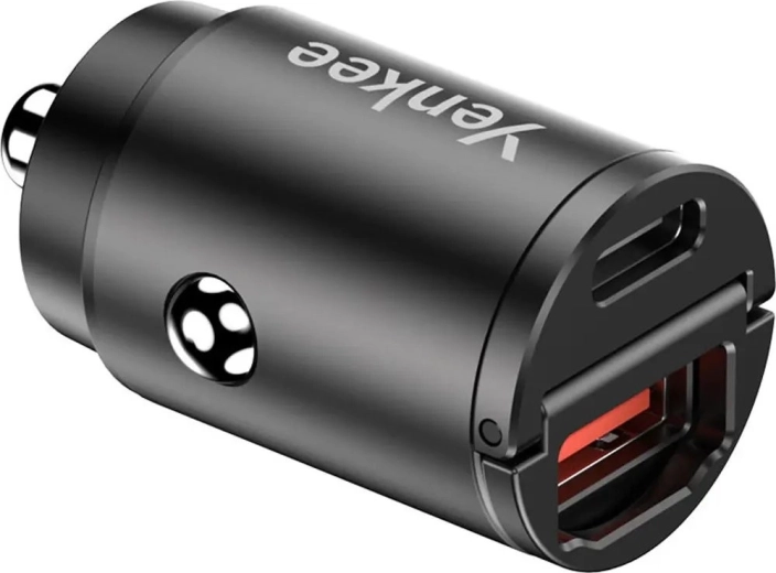 Design compatto e resistente in metallo