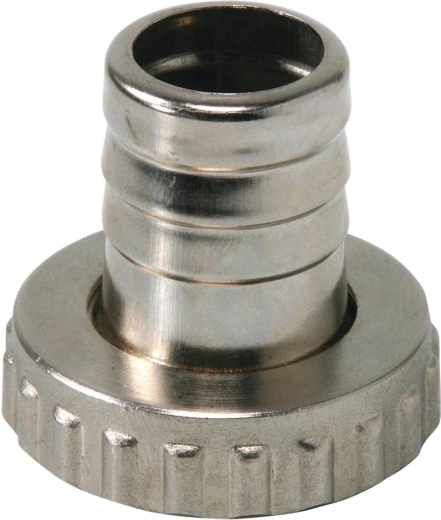 Garden valve end piece 1/2" x 3/4" – complete