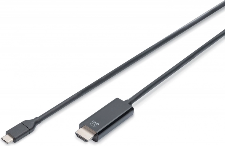 USB Type-C to HDMI Cable for 4K/60Hz Video Signal Transfer 5m Black