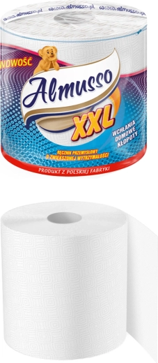 ALMUSSO XXL Kitchen Paper Towels, 2-ply, 1 roll, FSC