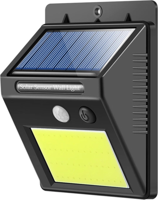 Solar LED lamp with motion sensor