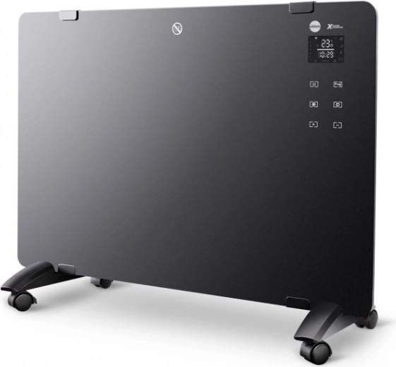 Glass convector and radiant heater ELDOM with Wi‑Fi, 1500 W