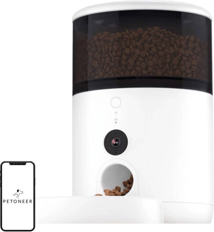 Petoneer NutriVue Smart Feeder with Stainless Steel Bowl