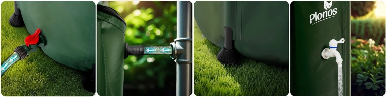 Acqua piovana pulita grazie alla retina superiore