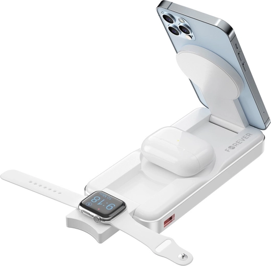 Rechargez jusqu’à trois appareils en même temps