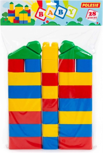 Costruzioni Polesie Baby per bambini, 28 pezzi