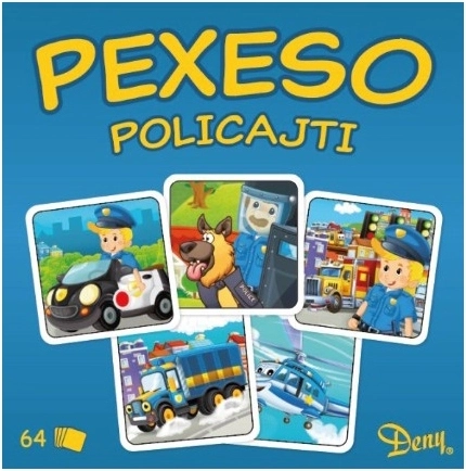 Memory Game Police Officers – travel memory game with police pictures