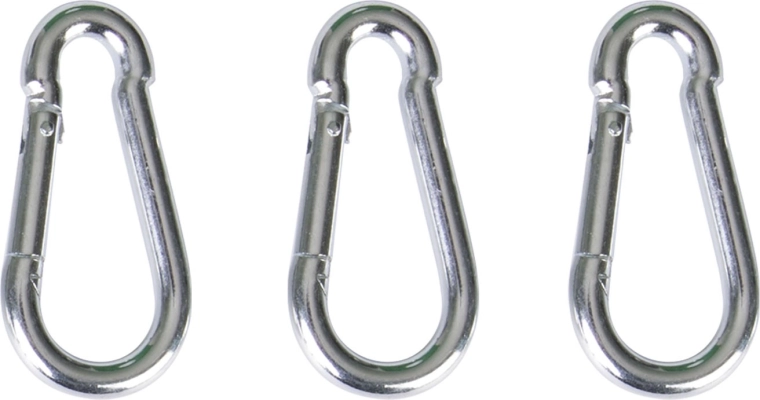 Fixation rapide grâce aux mousquetons