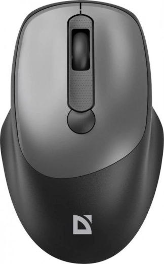 Bezprzewodowa mysz silent click Defender Feam MM-296 RF 1600 DPI – Szara