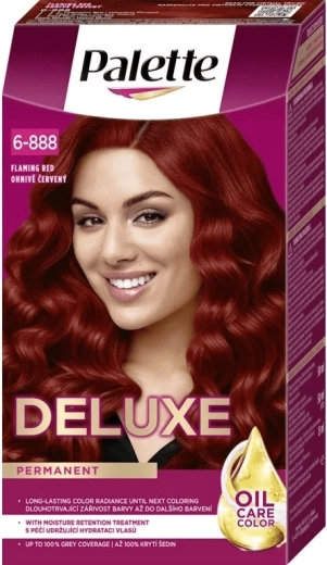 Palette Deluxe colorazione permanente per capelli rosso fuoco 50 ml