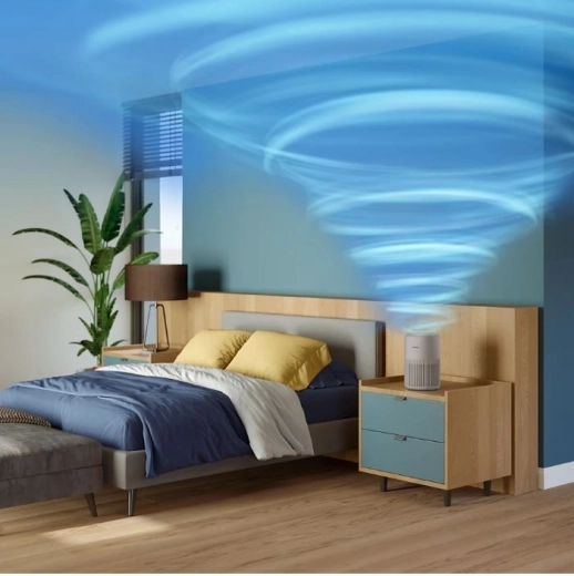 Tichý noční režim a chytré senzory AeraSense