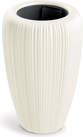 Vaso Orobo diametro 29 cm cioccolato bianco
