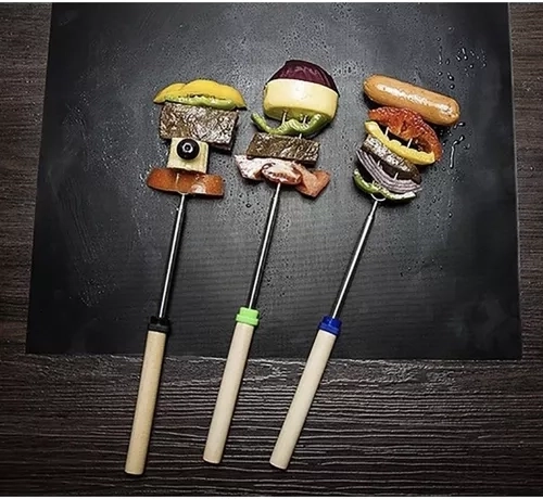 Set of Non-Stick Grill and Baking Mats, 5 pcs, 33 × 40 cm