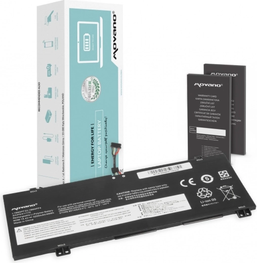 Batteria Movano per Lenovo IdeaPad S540 (3200 mAh, 49 Wh)