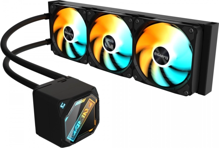 Radiatore da 360 mm e collegamento semplice delle ventole